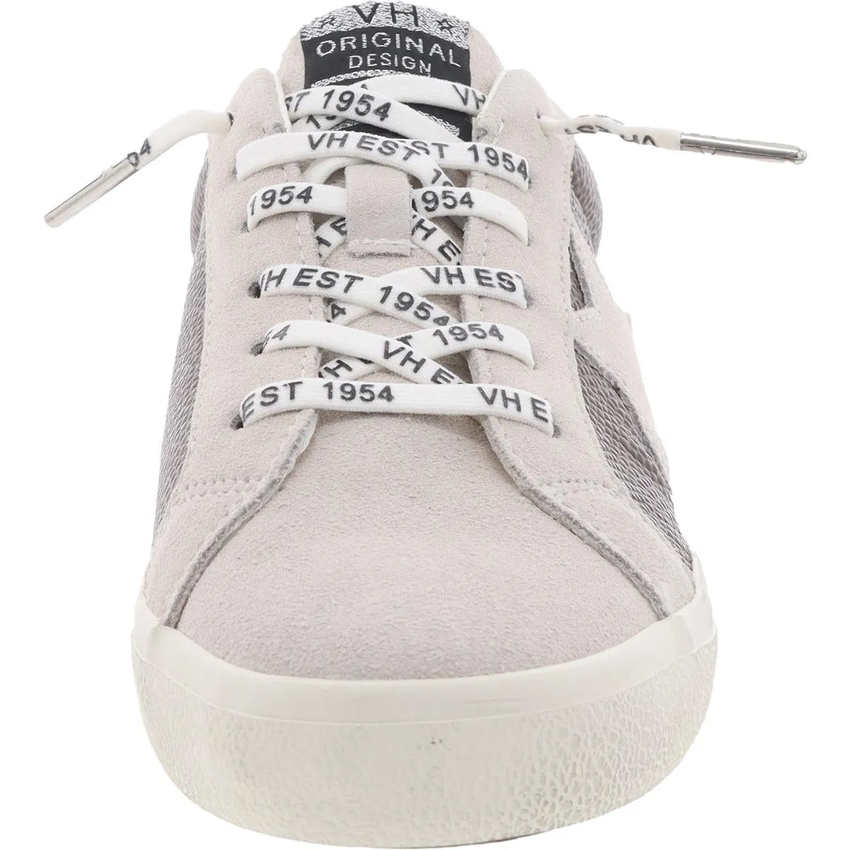 DARBY Womens Cushioned Footbed Leather Casual And Fashion Sneakers