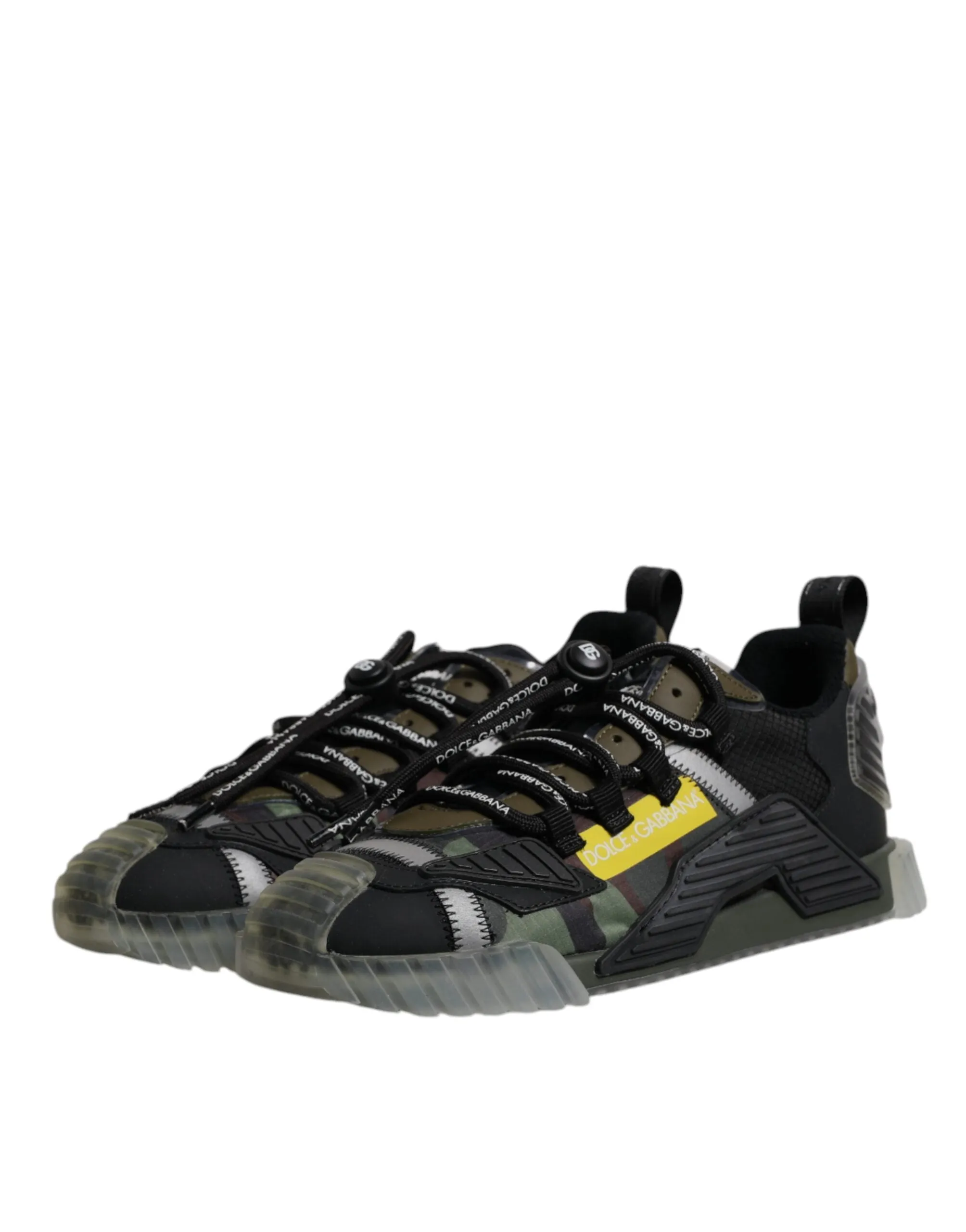Dolce & Gabbana  Camo NS1 Low Top Sneakers Men's Shoes (Pre-Owned)