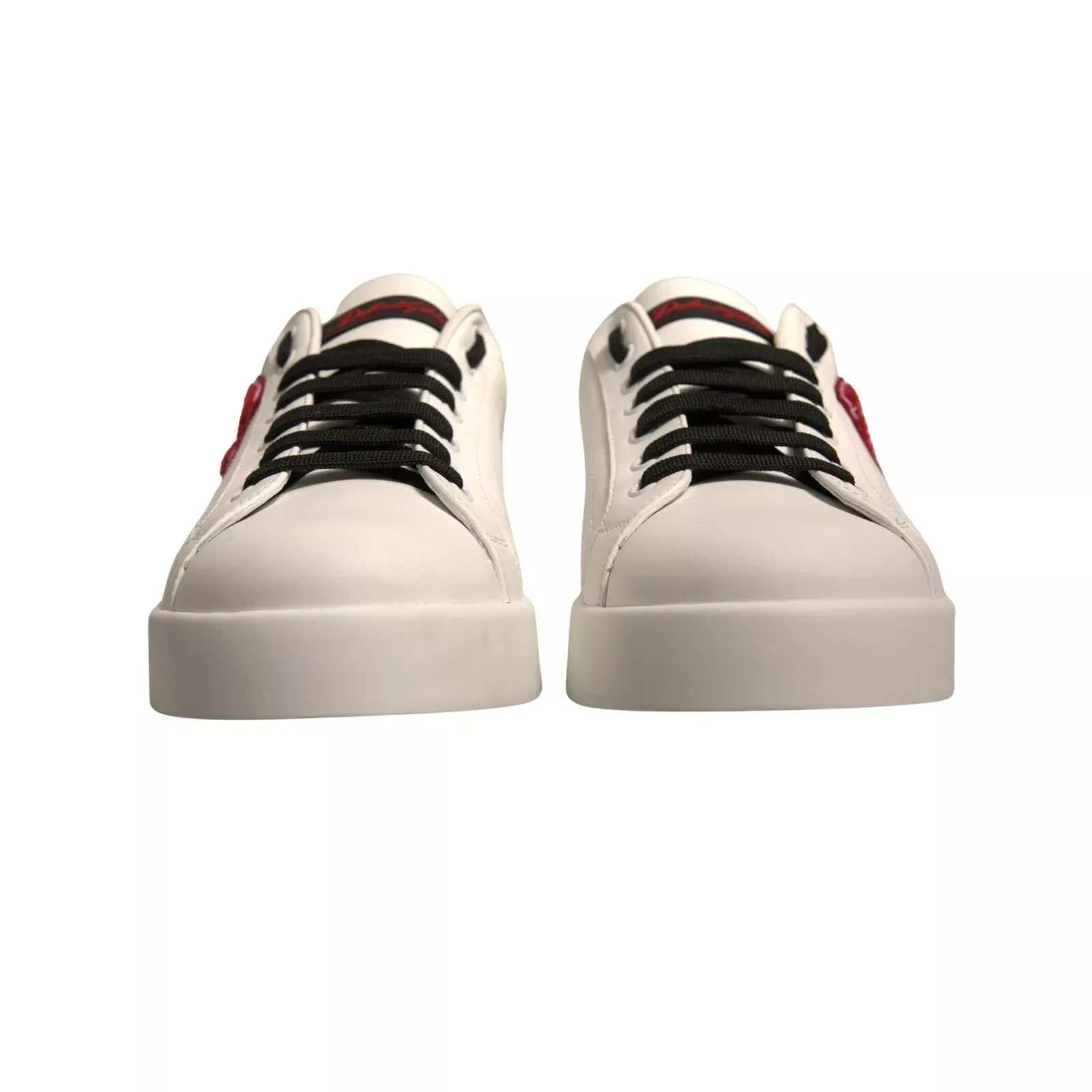 Dolce & Gabbana Leather DG Logo Low Top Sneaker Men's Shoes (Pre-Owned)