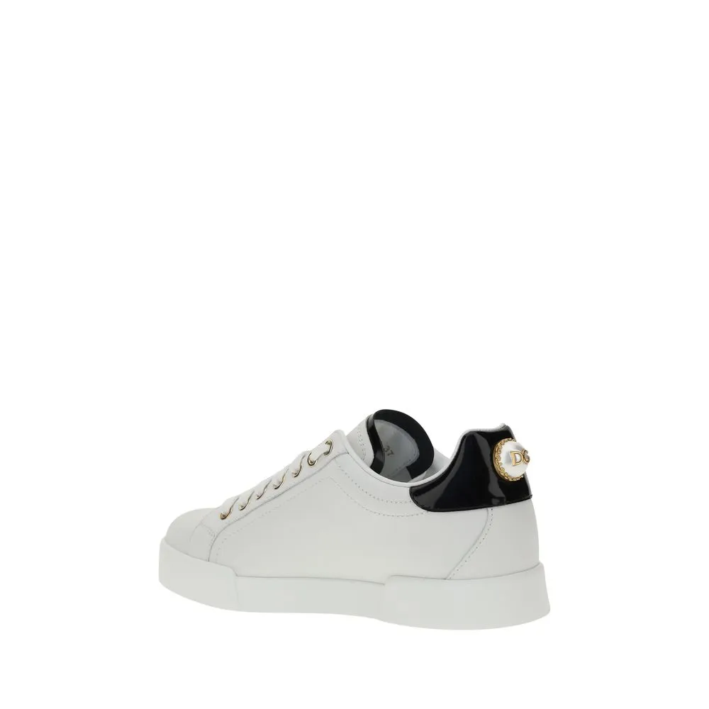 Dolce & Gabbana Leather Women's Sneakers