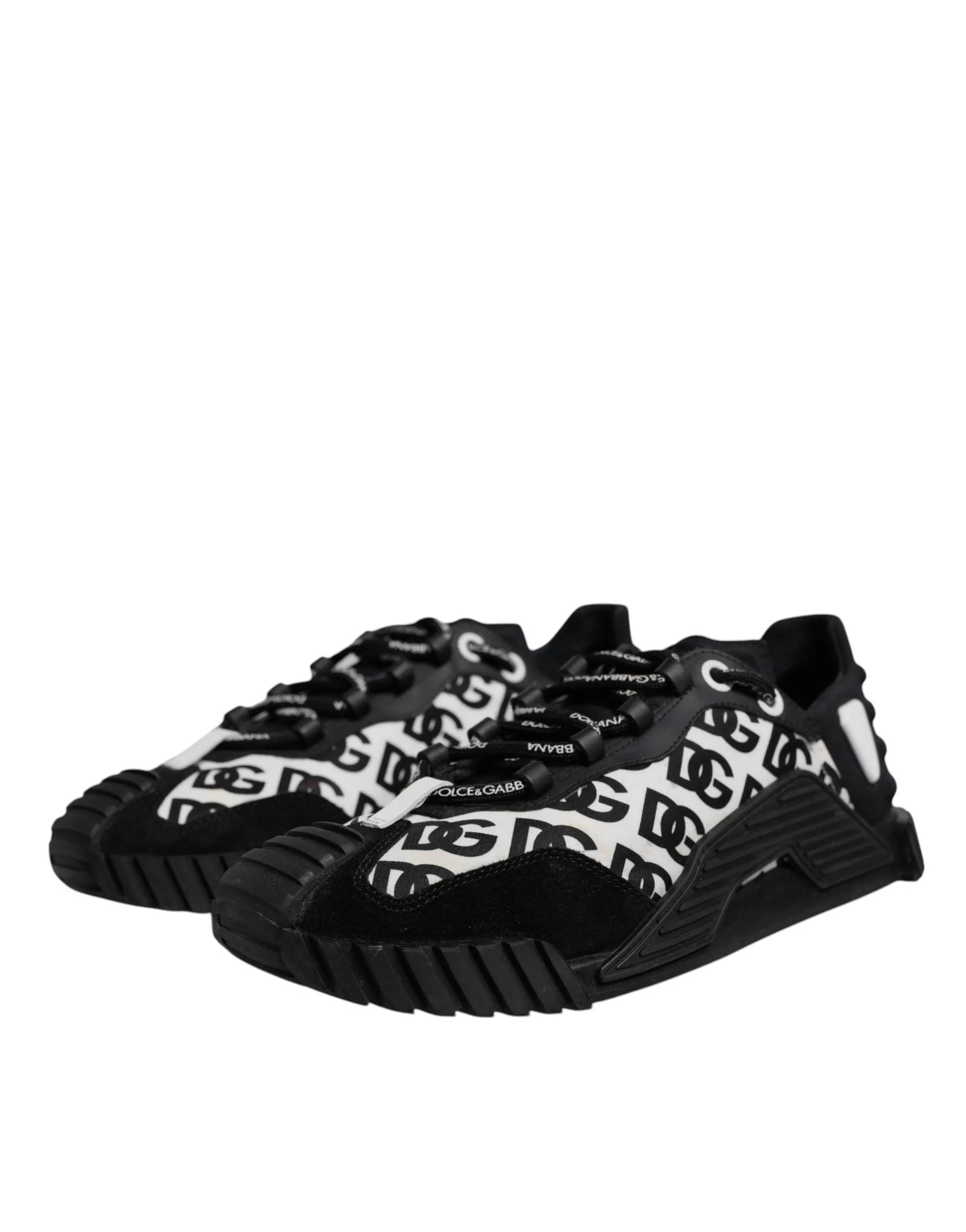 Dolce & Gabbana Logo Lace Up Low Top NS1 Sneakers Men's Shoes (Pre-Owned)