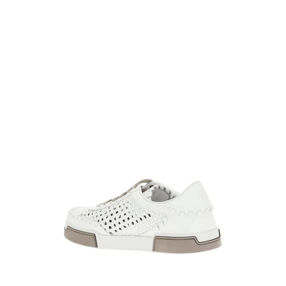 Dolce & Gabbana Mesh Panel Men's Sneakers