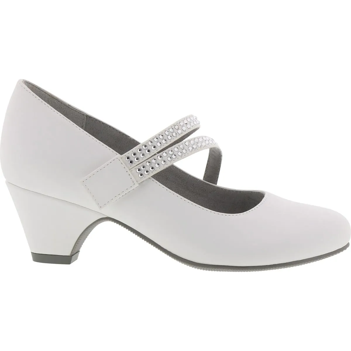 Dorothy Sophia Girls Glitter Rhinestone Dress Heels