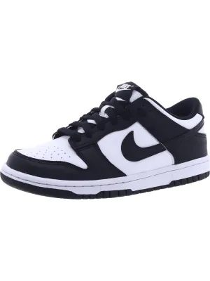 Dunk Low Girls Faux Leather Low Top Casual and Fashion Sneakers