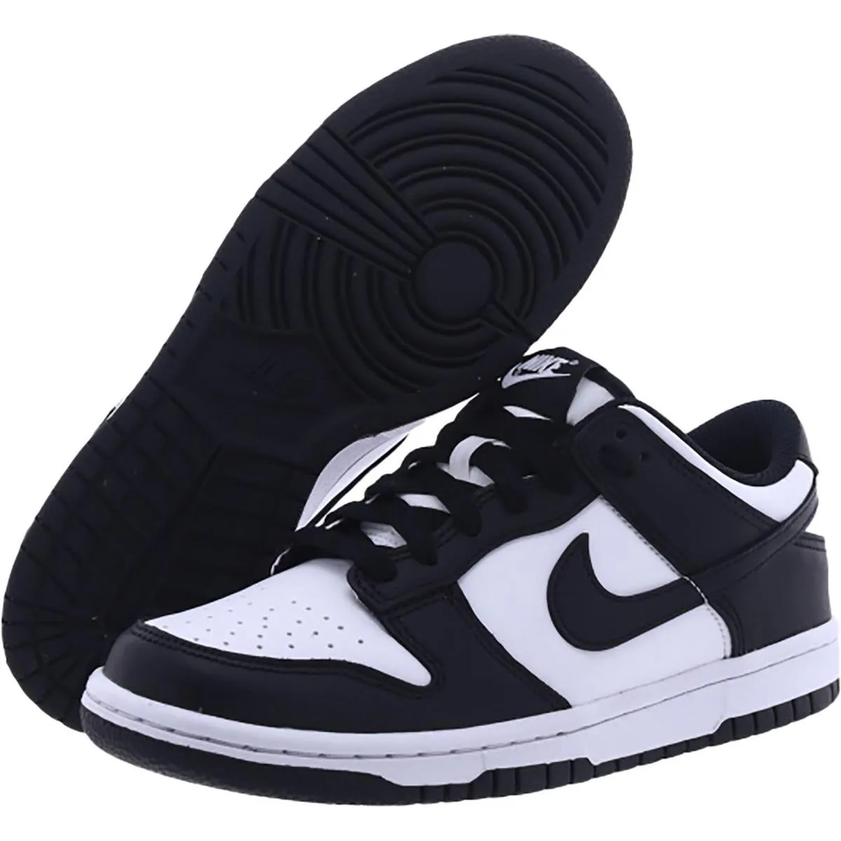 Dunk Low Girls Faux Leather Low Top Casual and Fashion Sneakers