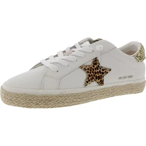 Eliza Womens Distressed Calf Hair Casual And Fashion Sneakers