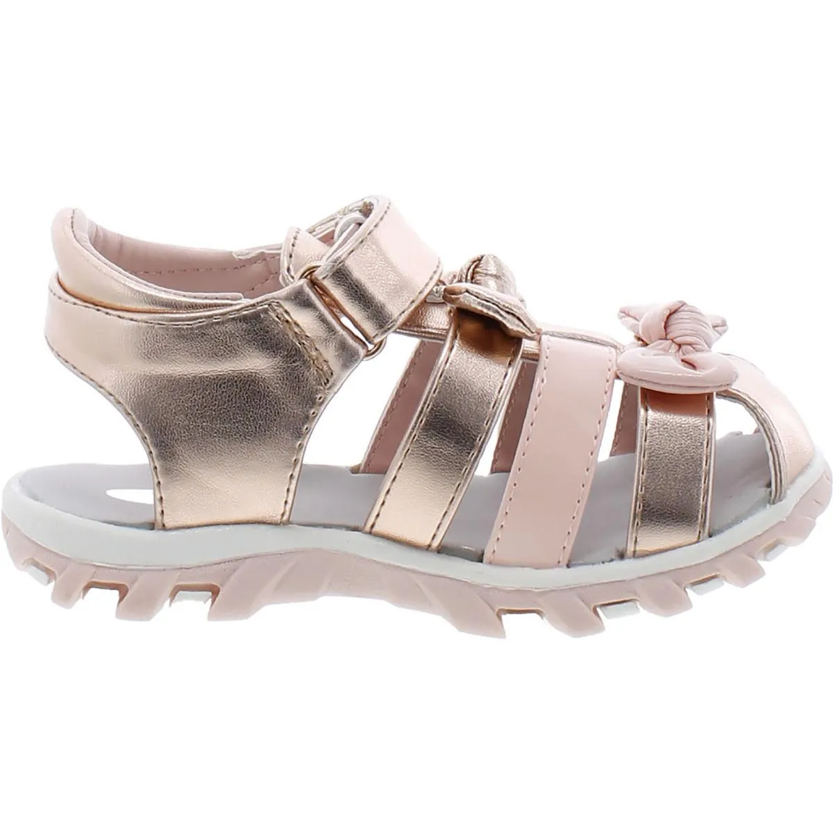 ella Girls Toddler Bow Sandals