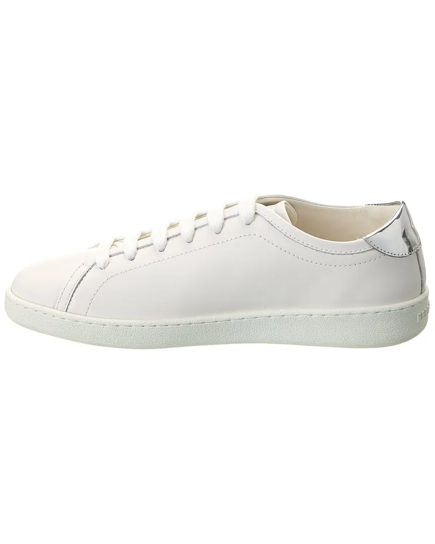 Ferragamo Brandy Leather Sneaker