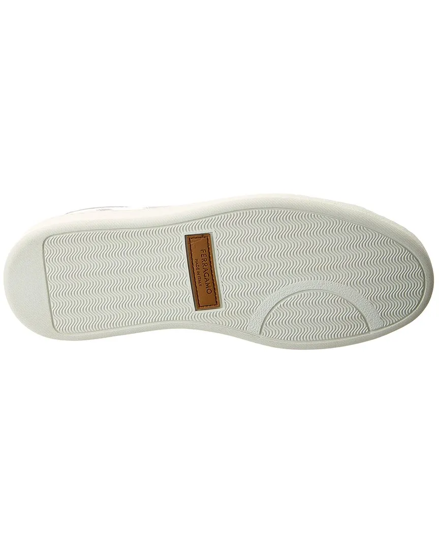 Ferragamo Brandy Leather Sneaker