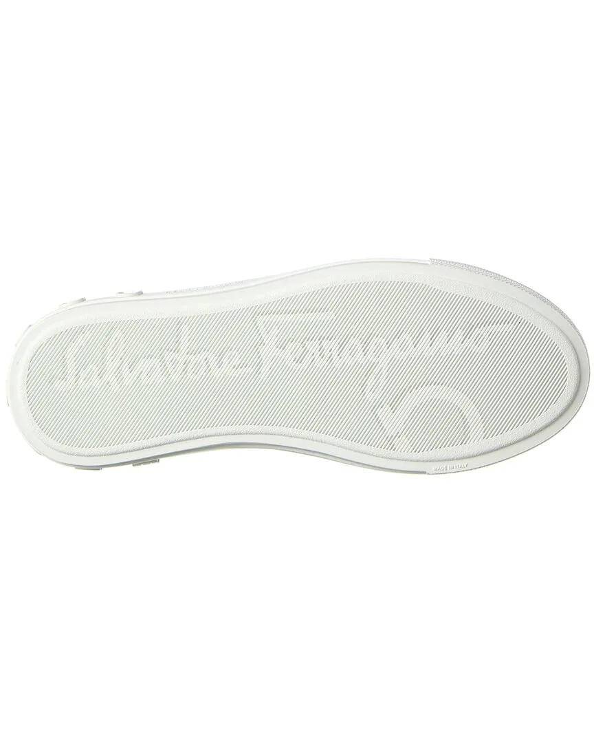 Ferragamo Mediterr Eco Canvas Sneaker