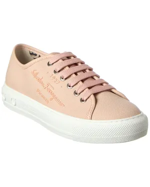 Ferragamo Mediterr Eco Canvas Sneaker