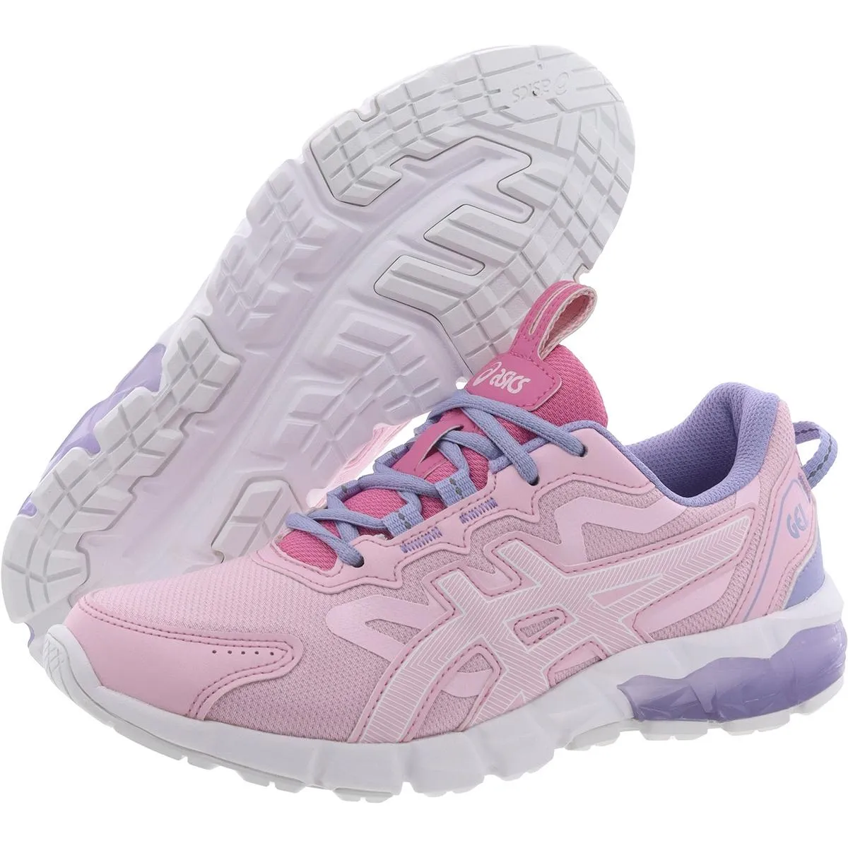 Gel-Quantum 90 GS Girls Ligthweight Lace Up Athletic and Training Shoes