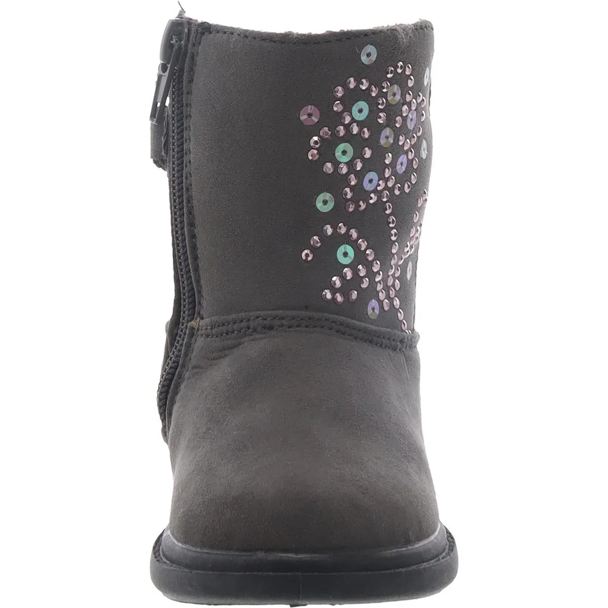 Gigi Girls Faux Leather Toddler Winter & Snow Boots