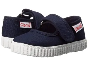 Girl' Mary Jane Flat Shoes In Navy