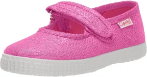 Girl Mary Jane Shoes In Fuchsia