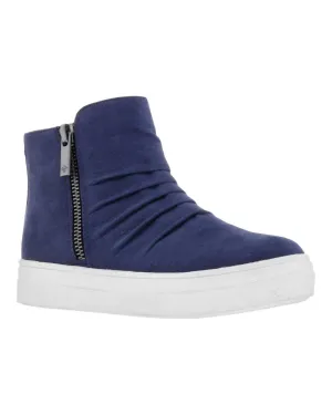 Girl's Amanda High-Top Sneakers In Navy