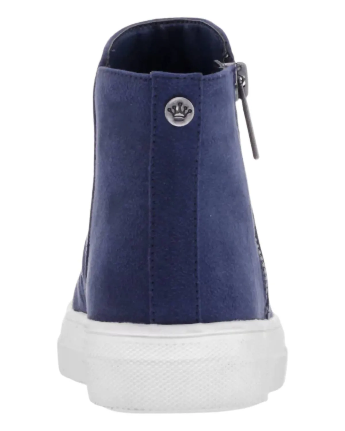 Girl's Amanda High-Top Sneakers In Navy