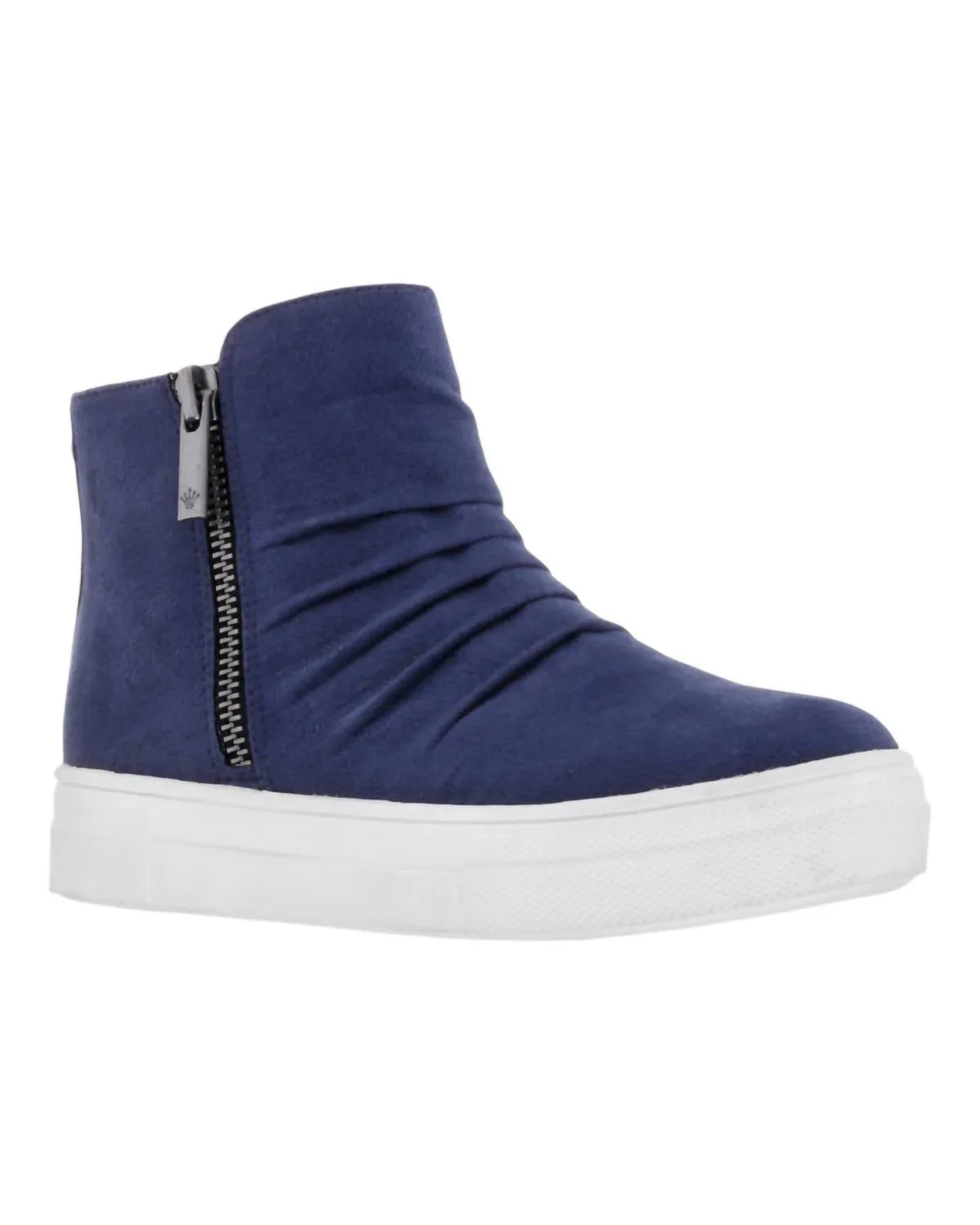 Girl's Amanda High-Top Sneakers In Navy
