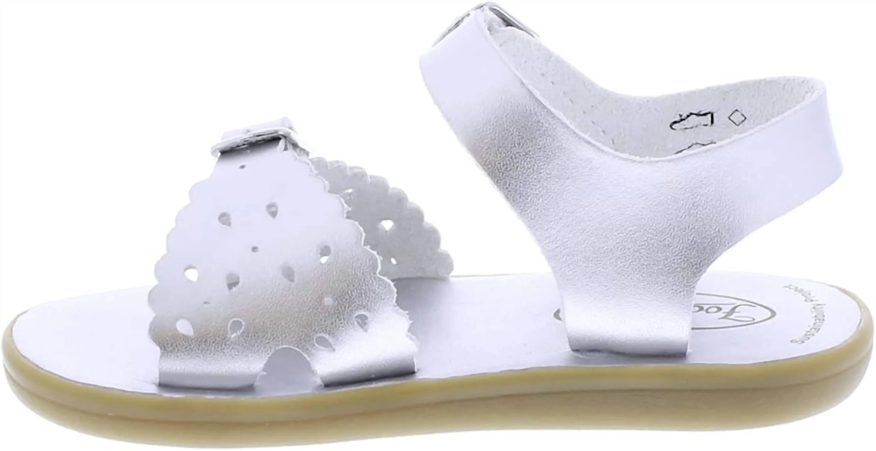 Girl's Ariel Sandals In Silver