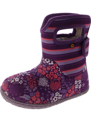 Girls Faux Fur Lined Casual Waterproof & Weather Resistant