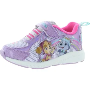 Girls Glitter Mesh Light-Up Shoes
