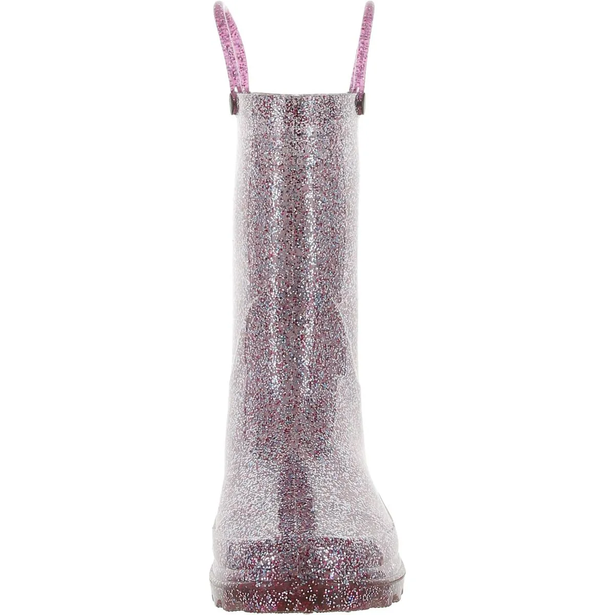 Girls Glitter Pull On Light-Up Shoes