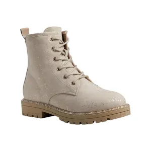 Girl's Lil Cammy Ankle Boot In Ivory Splatter