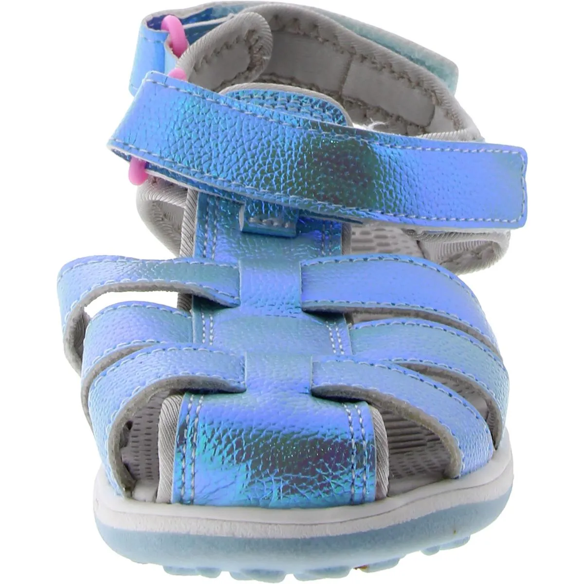 Girls Little Kid Iridescent Sport Sandals