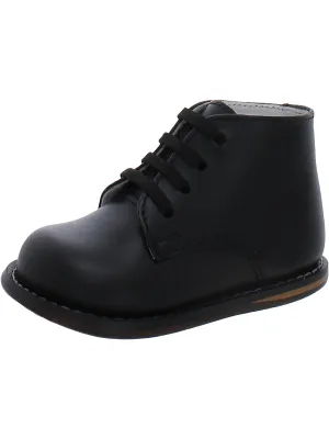 Girls Solid Leather Walking Shoes