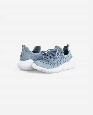 Girls Stunt Lace Up Sneaker In Blue