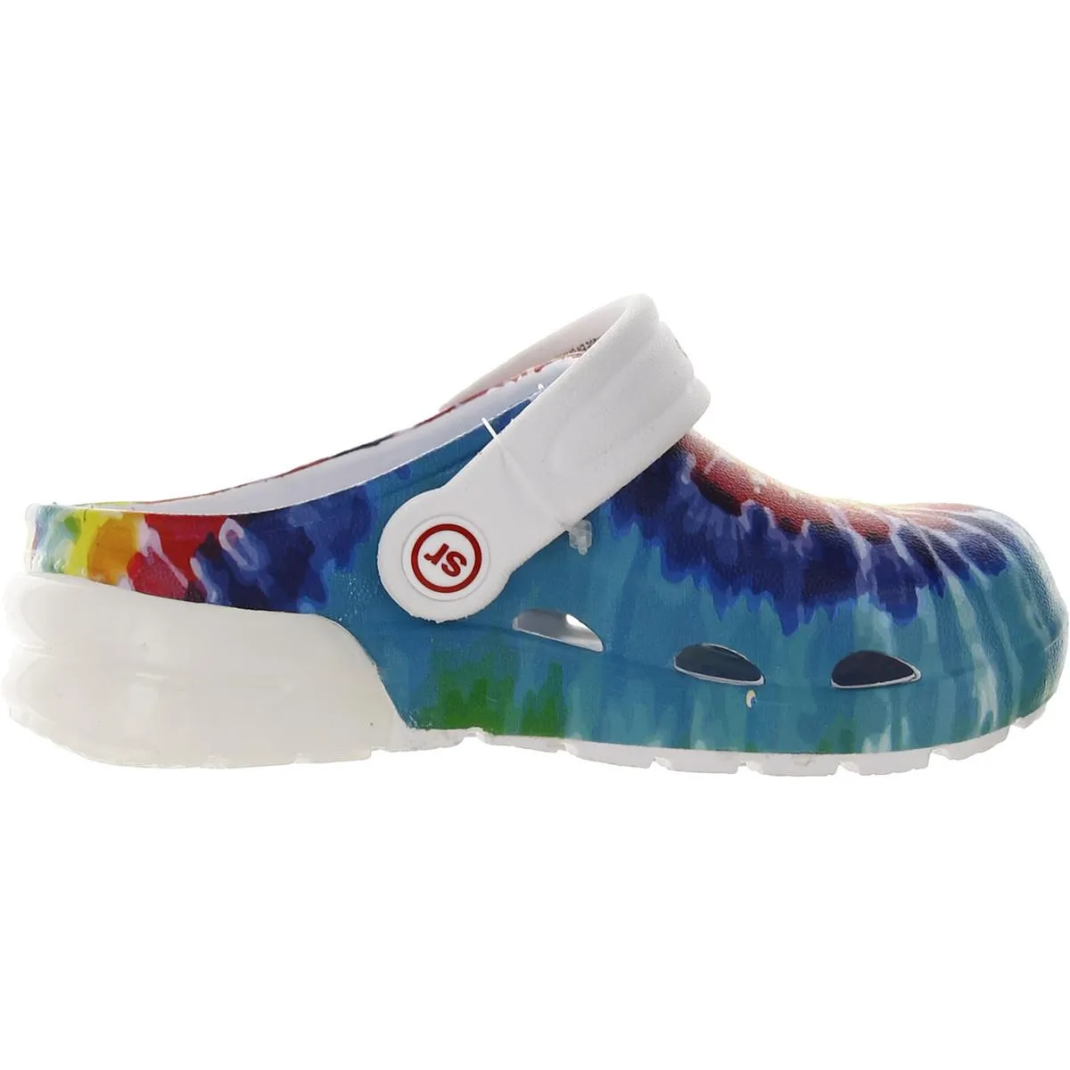Girls Tie-Dye Swivel Strap Light-Up Shoes