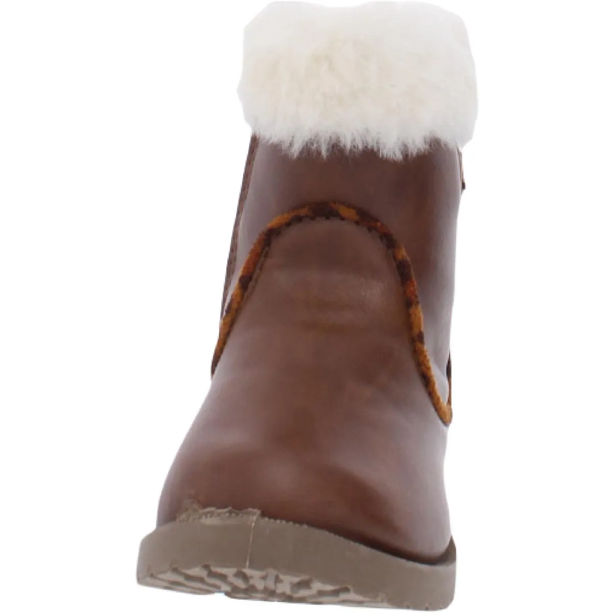 Girls Toddler Round Toe Mid-Calf Boots