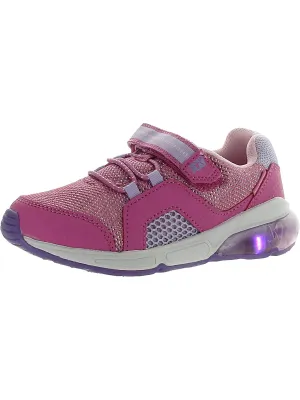 Girls Washable Adjustable Light-Up Shoes