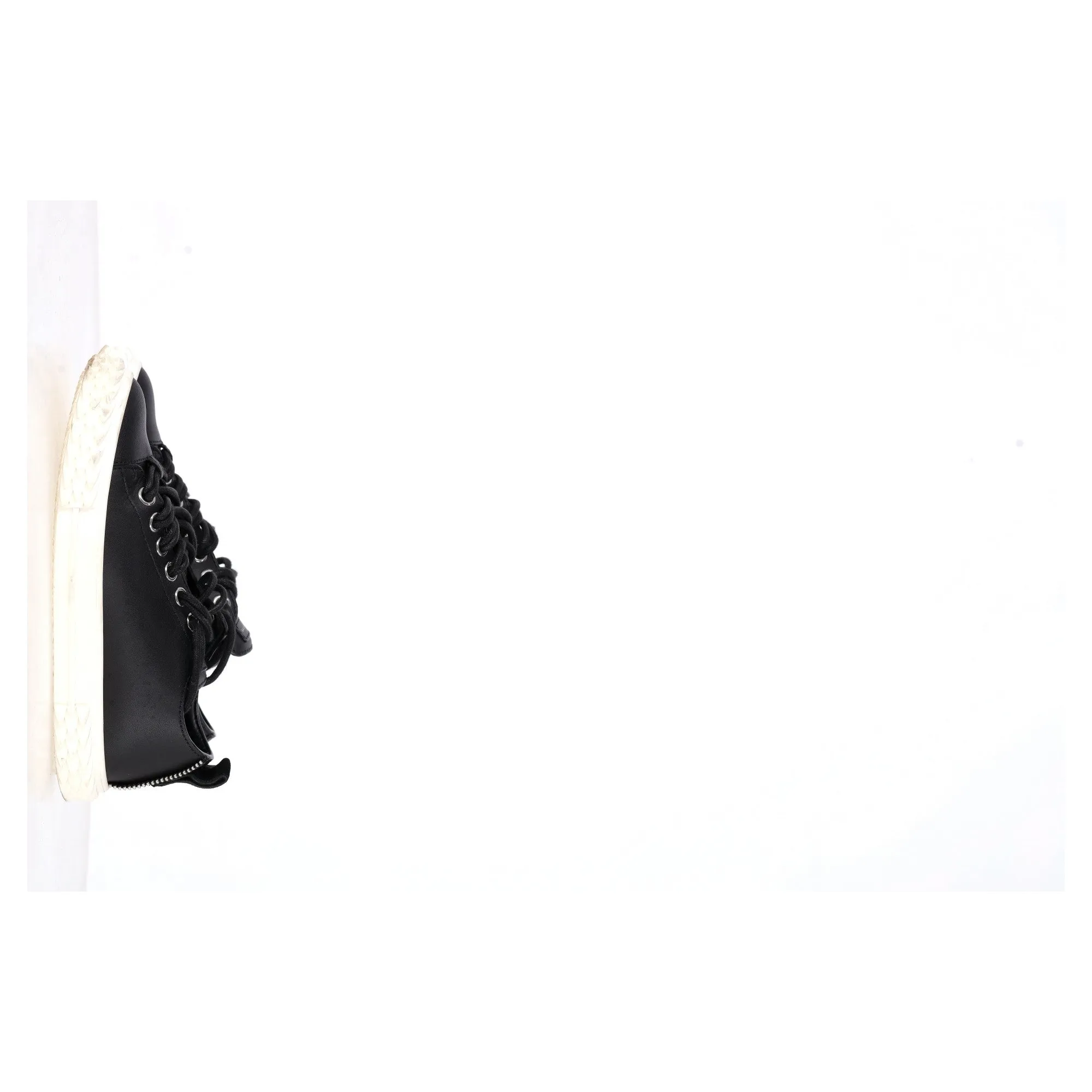Giuseppe Zanotti Blabber Low-Top Sneakers in Black Leather