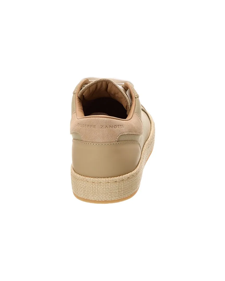 Giuseppe Zanotti GZ/City Canvas & Leather Sneaker