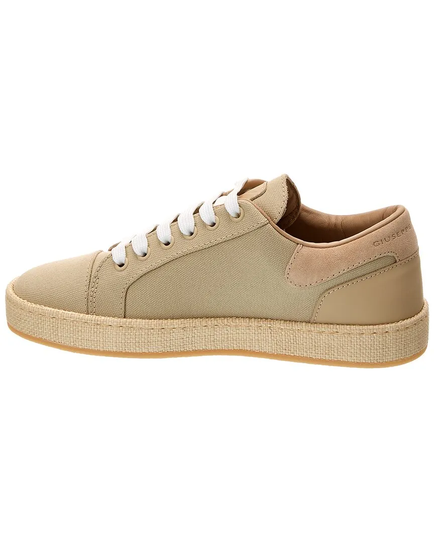 Giuseppe Zanotti GZ/City Canvas & Leather Sneaker