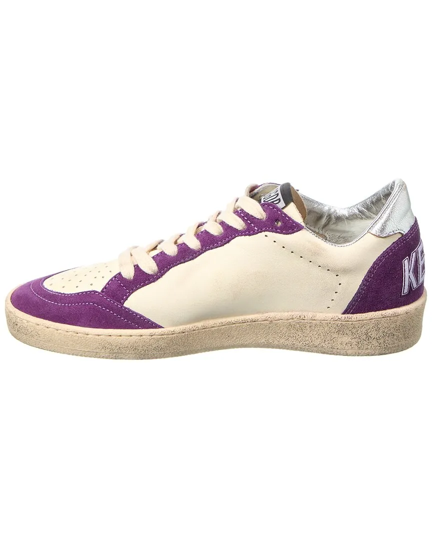Golden Goose Ballstar Suede & Leather Sneaker