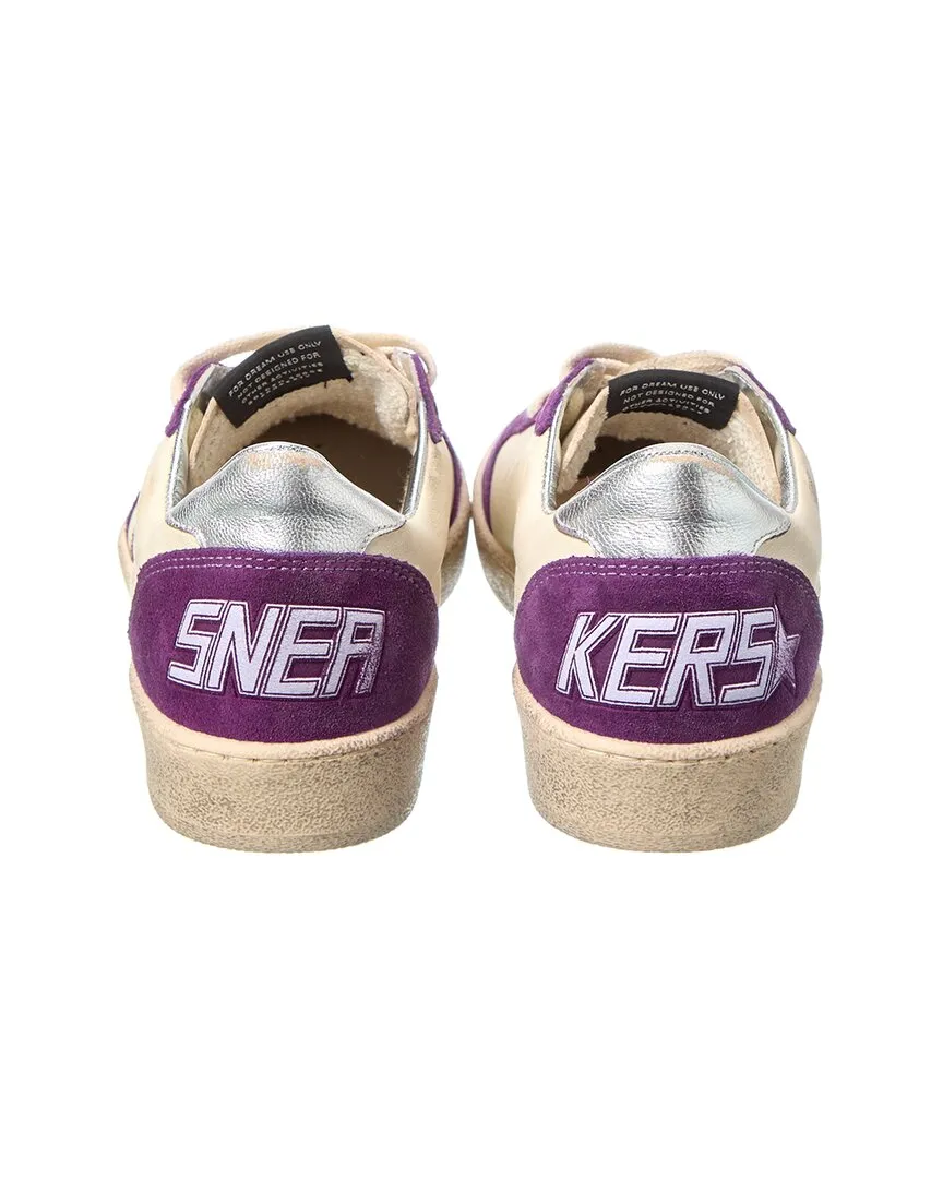 Golden Goose Ballstar Suede & Leather Sneaker