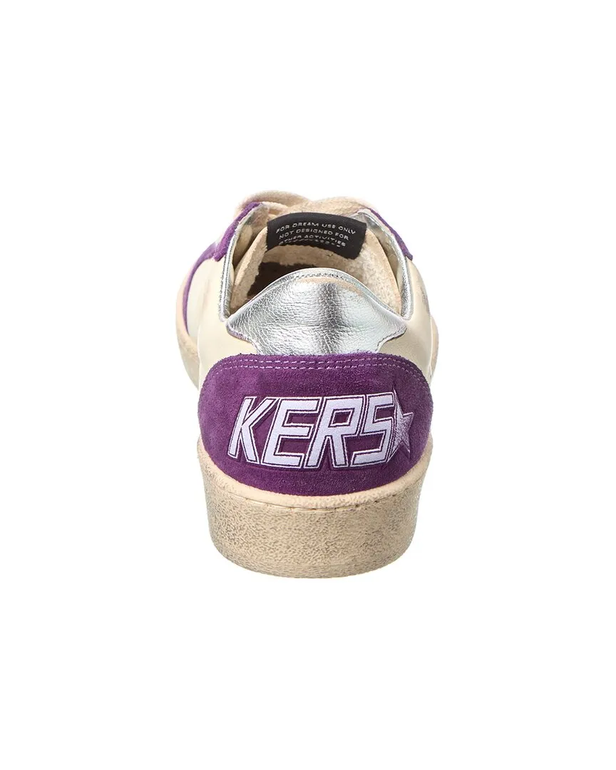 Golden Goose Ballstar Suede & Leather Sneaker