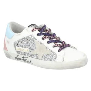 Golden Goose multicolored glitter Superstar