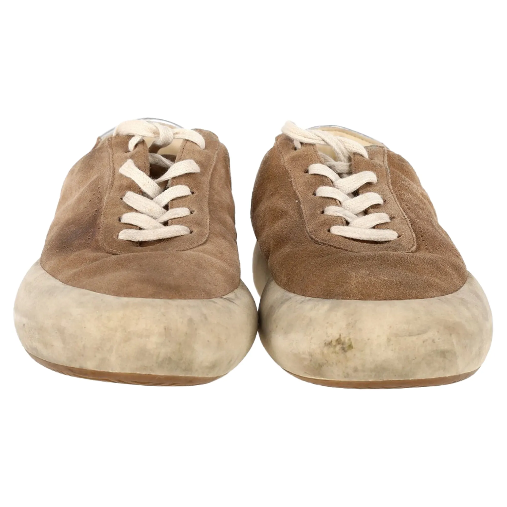 Golden Goose Space Star Sneakers in Brown Suede