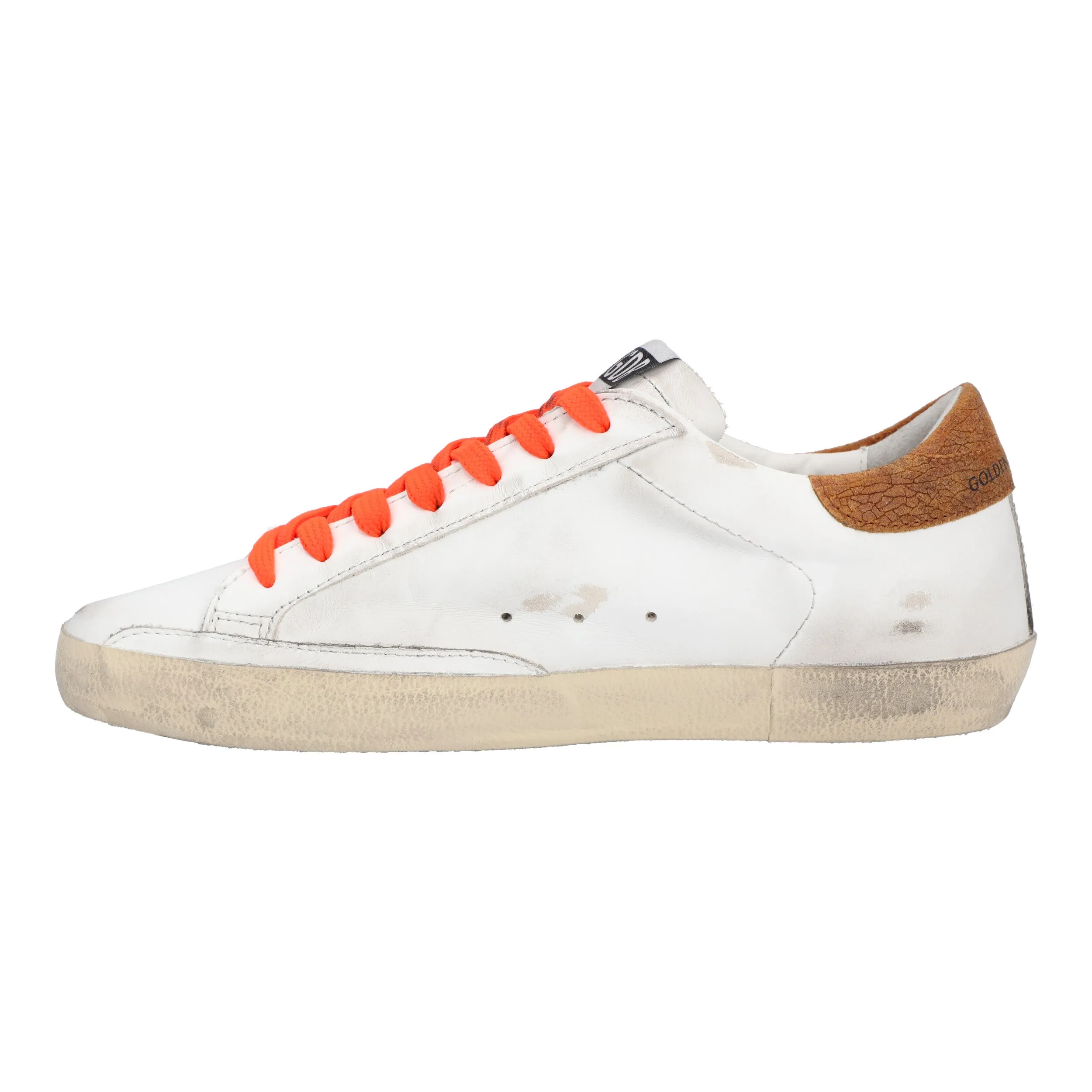 Golden Goose white Super-Star camouflage print leather sneakers