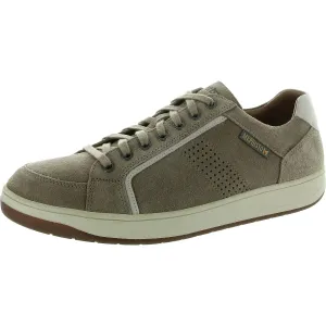 Harrison Mens Perforated Suede Casual And Fashion Sneakers