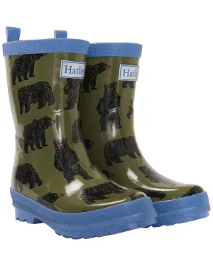 Hatley Wild Bears Shiny Rain Boot