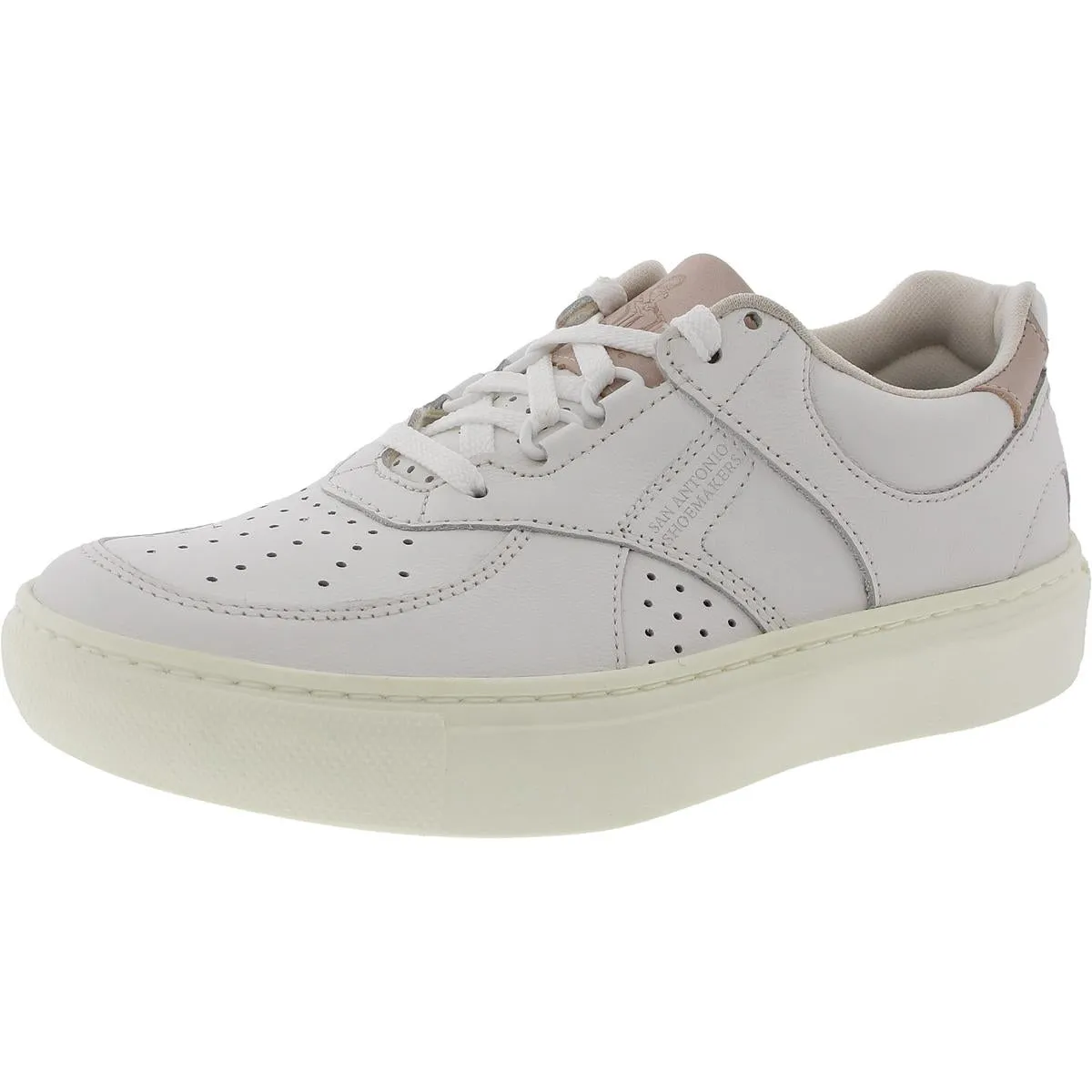 Highstreet X Womens Perforated Leather Casual And Fashion Sneakers