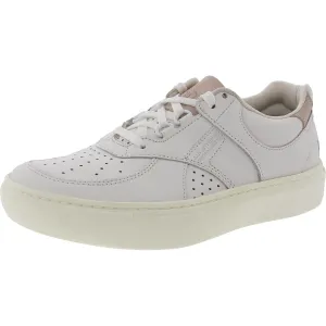 Highstreet X Womens Perforated Leather Casual And Fashion Sneakers