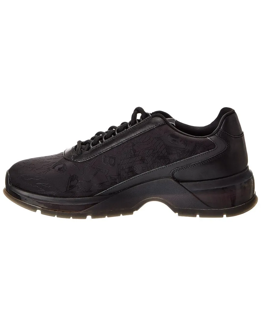 Hugo Boss Netroit Canvas & Leather Sneaker