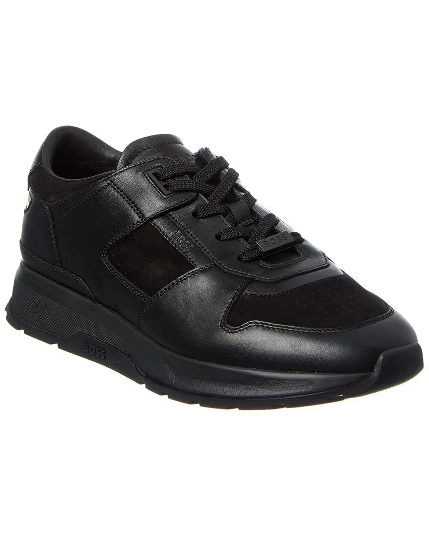 Hugo Boss Zac Leather & Suede Sneaker