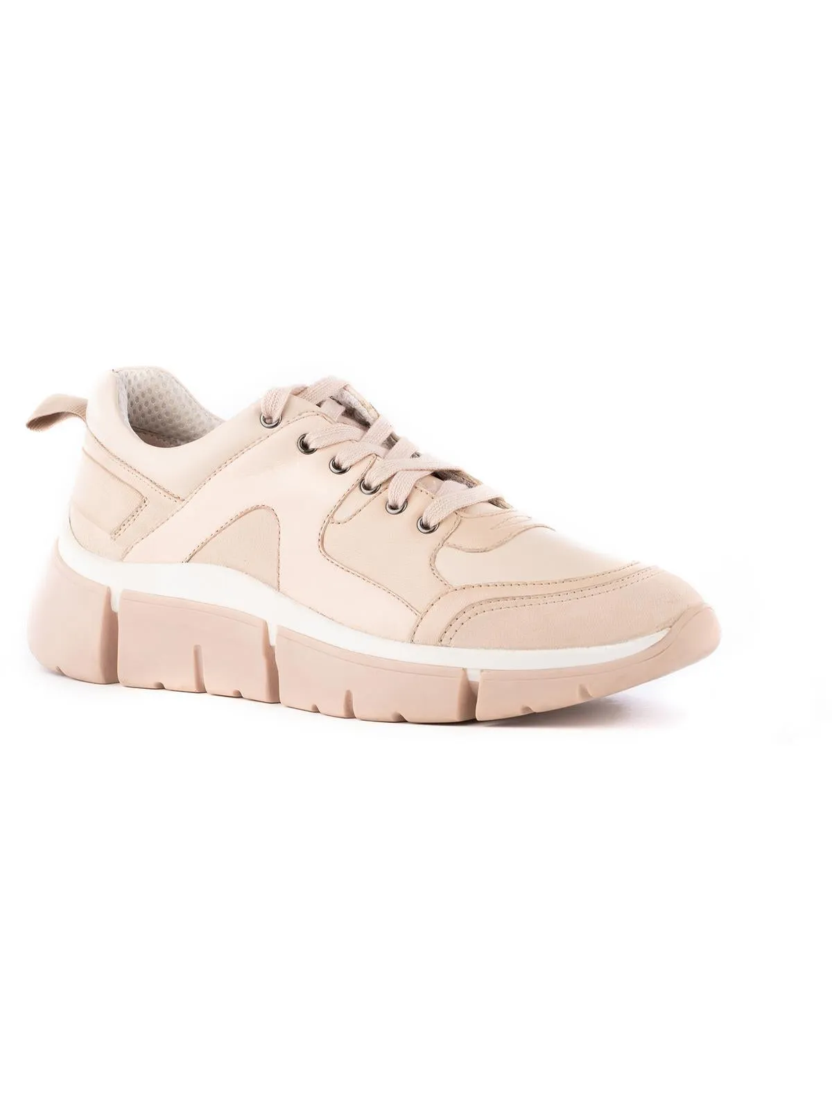 I'll Be There Womens Lace-Up Shearling Casual and Fashion Sneakers