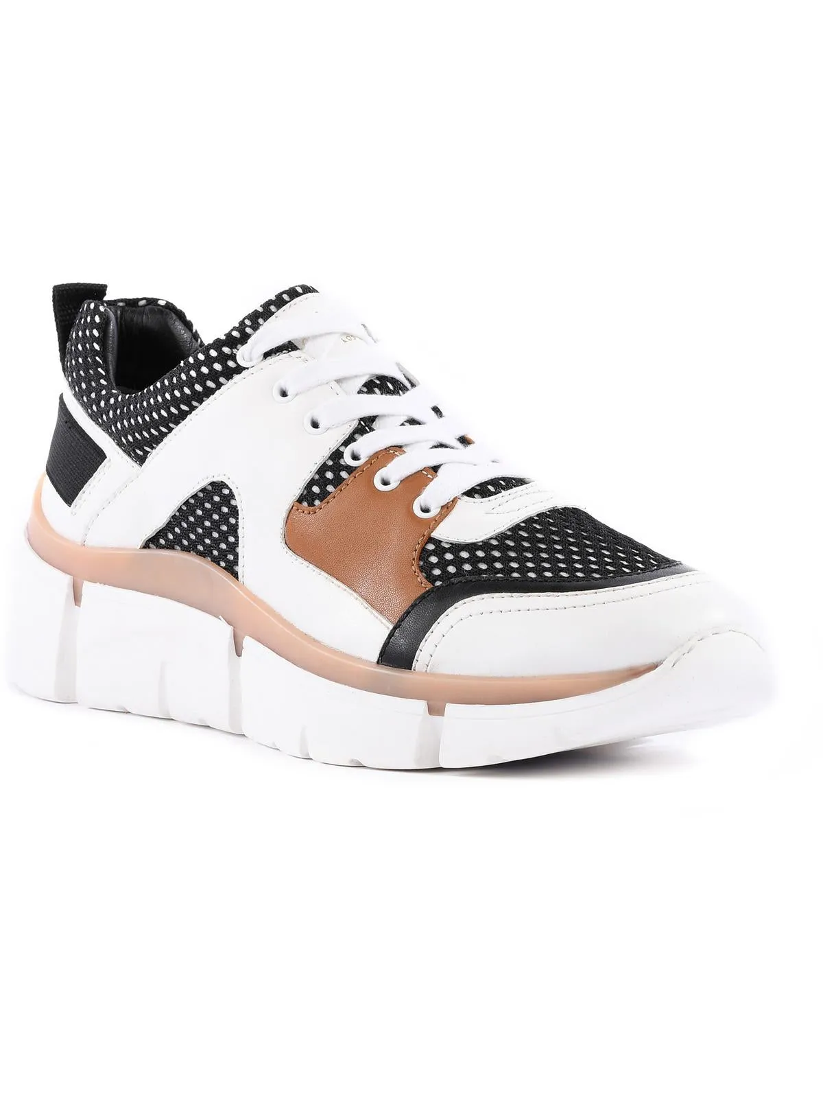 I'll Be There Womens Lace-Up Shearling Casual and Fashion Sneakers